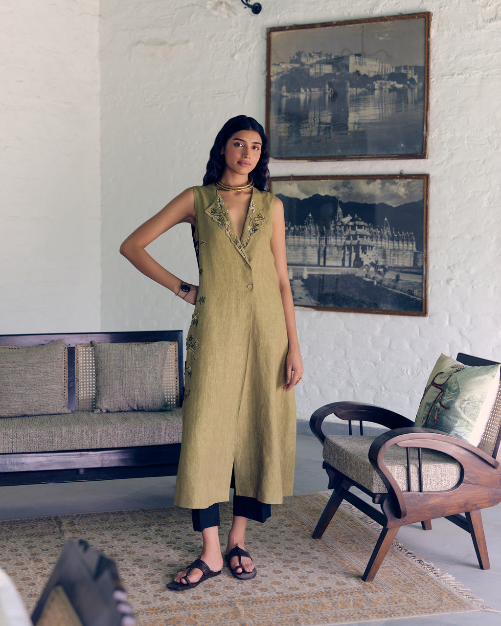 Jade Kurta set
