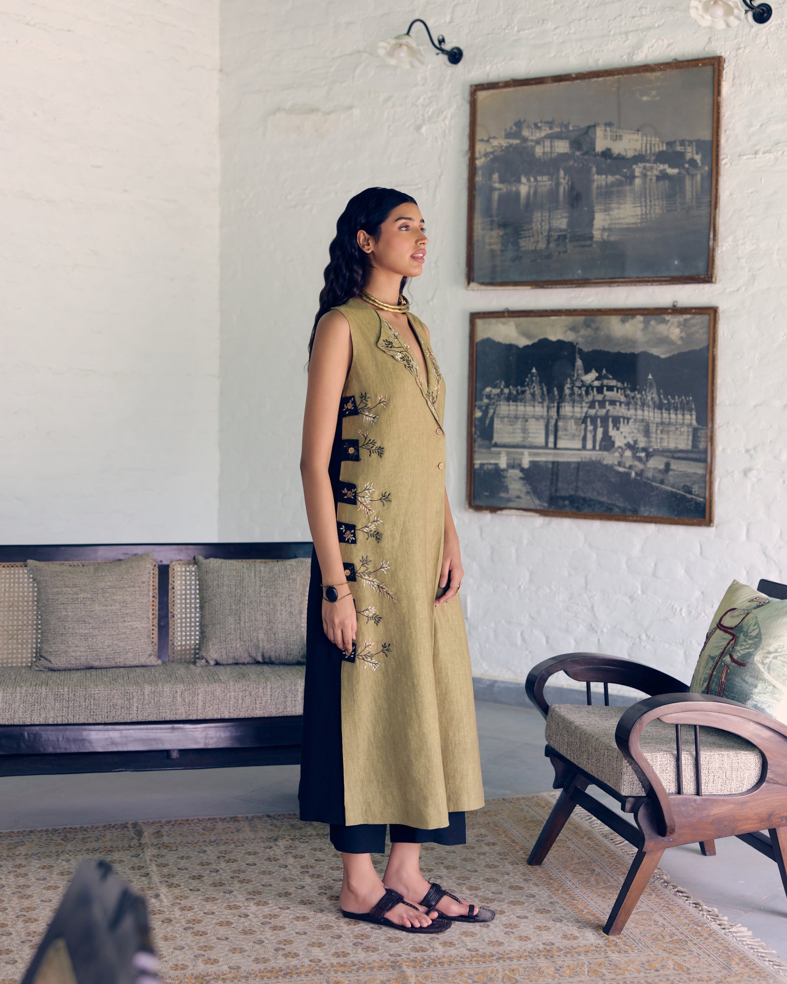 Jade Kurta set