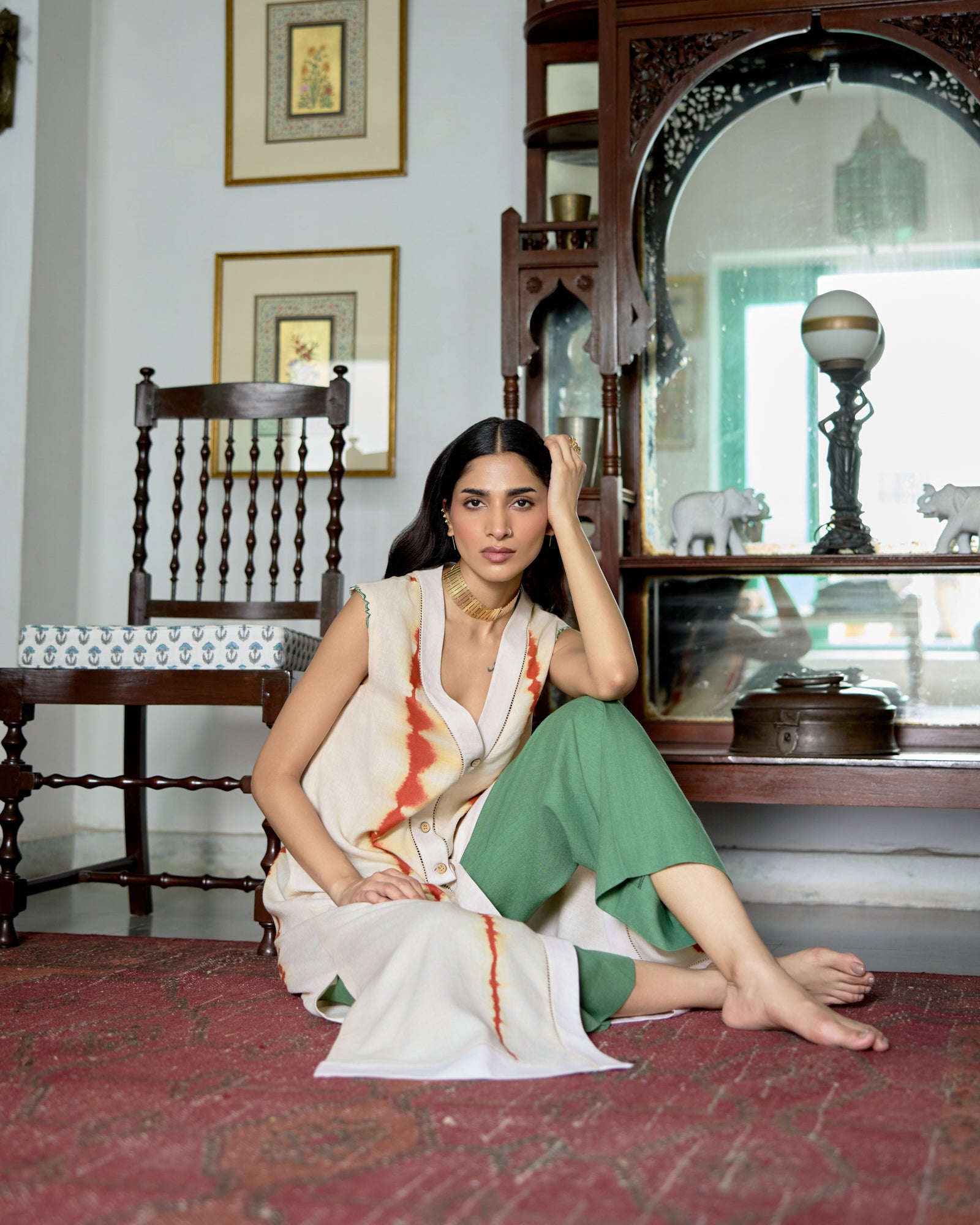 Sage Kurta set