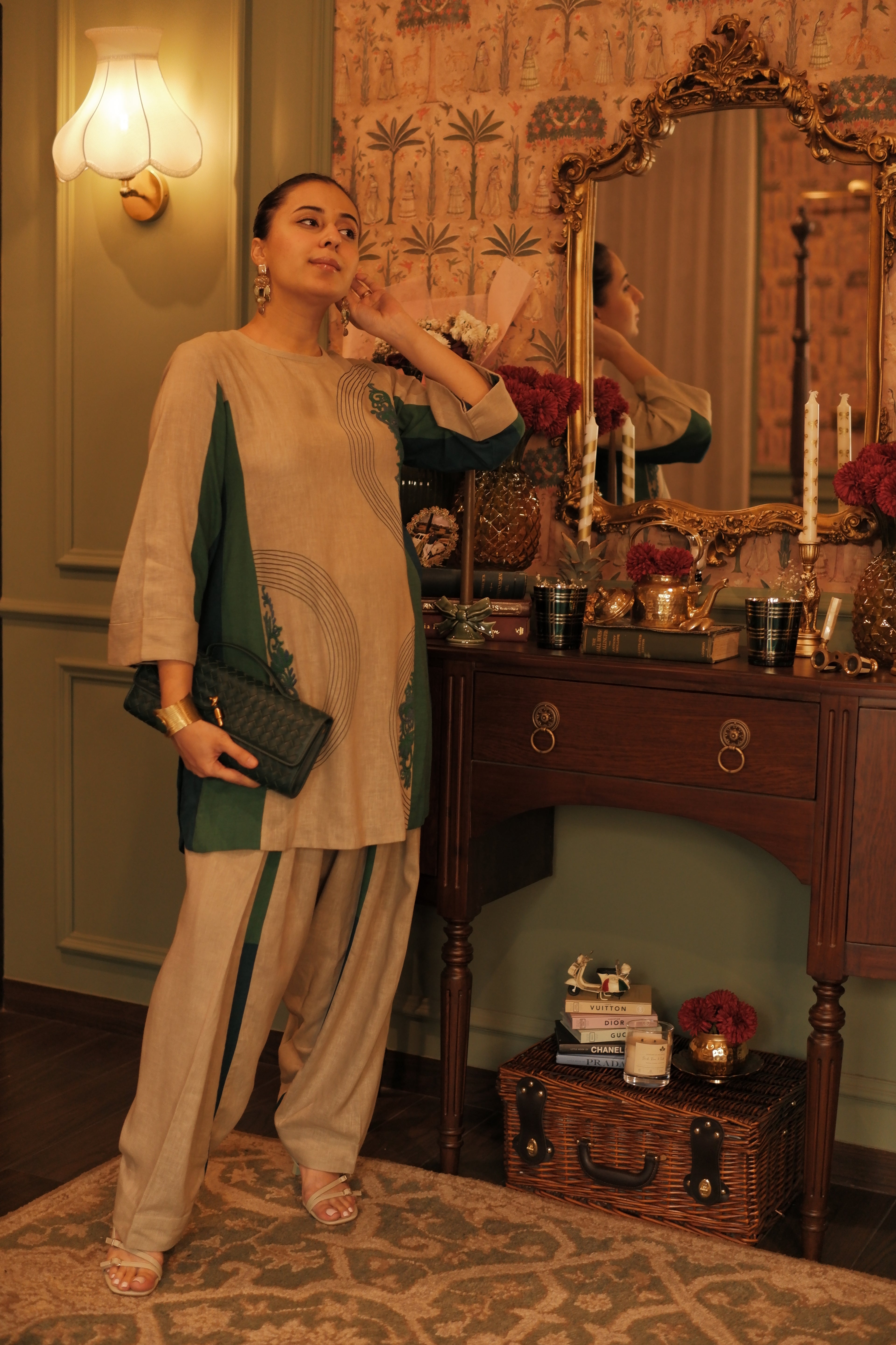 Sania Chadha in our Vrit kurta set