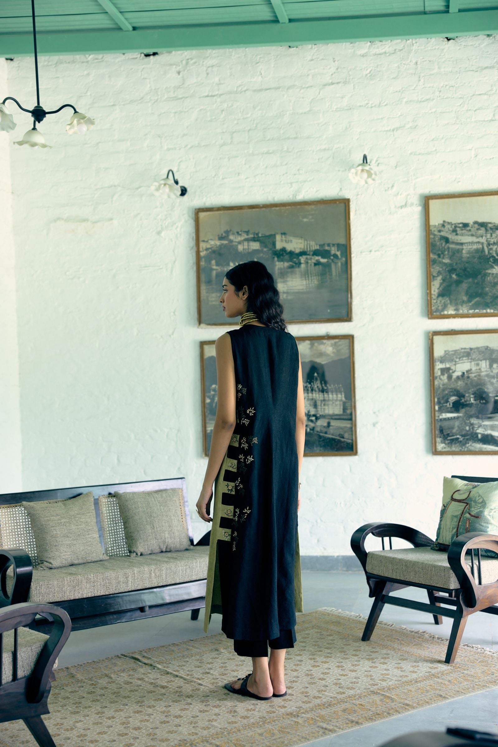 Jade Kurta set