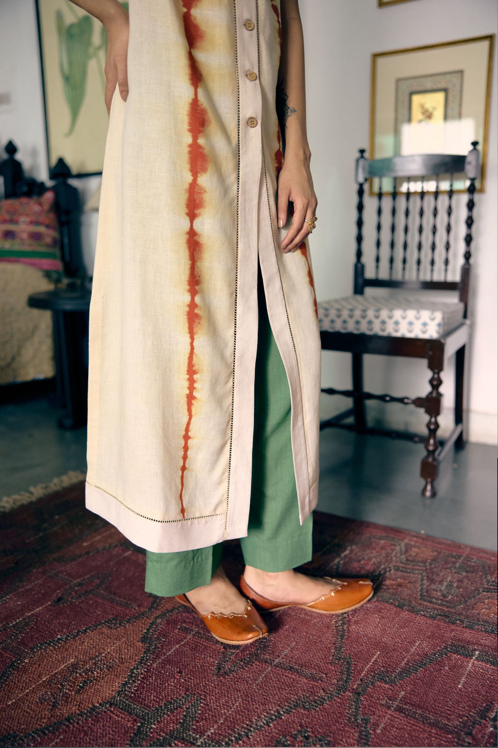 Sage Kurta set