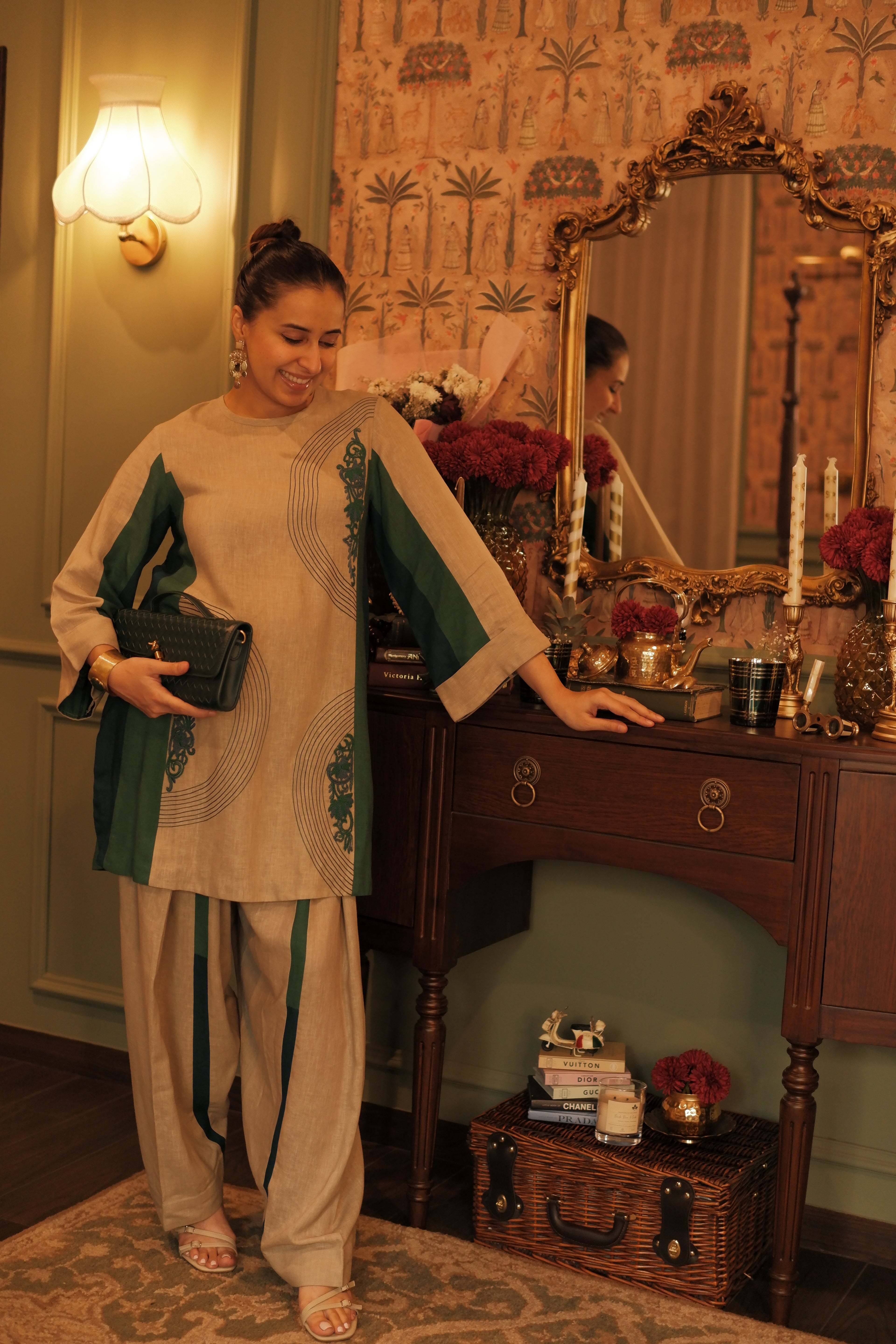 Sania Chadha in our Vrit kurta set